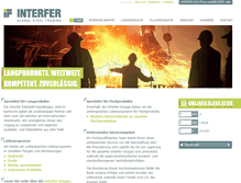 Tablet Screenshot of interfer.de